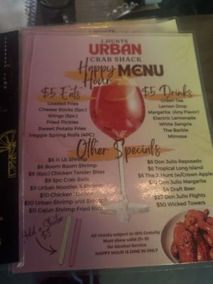 Menu photo 1 Urban Crab Shack Parkville, MD
