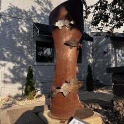 NaKato Bar & Grill - Reel Thing - Part of the City Art Walking Sculpture tour of the Greater Mankato are