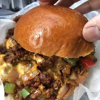 Zabiha Burger & Fries - Chopped Cheese On Bun - Burgers Near Me - Flushing, New York Zabiha Burger & Fries - Chopped Cheese On Bun - Burgers Near Me - Flushing, New York