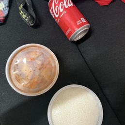 Kimchi, Rice, Coca Cola