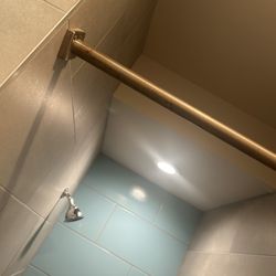 Crunch Fitness - East York - There was rust on the shower curtains which can harm someone.