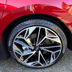 A1 Auto Detailing - P&S Brake Buster tire/wheel cleaner and Adam's Graphene tire dressing.