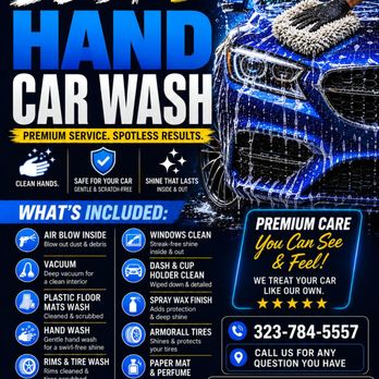 Premium Hand Car Wash - Car Wash Near Me - Los Angeles, California Premium Hand Car Wash - Car Wash Near Me - Los Angeles, California