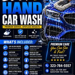 Premium Hand Car Wash