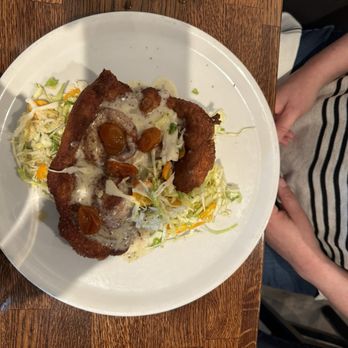 Trestles Restaurant - Pork schnitzel - New American Near Me - Capitola, California