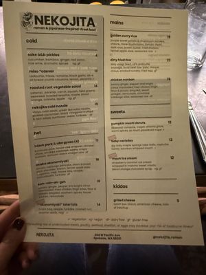 Menu photo 5 Nekojita Ramen Spokane, WA Menu photo 5 Nekojita Ramen Spokane, WA