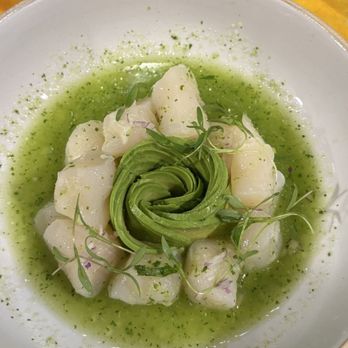 Holbox - Aguachile scallop - Latin American Near Me - Los Angeles, California
