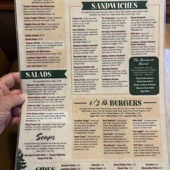 Crestline Cafe - Lunch/Dinner menu - American Near Me - Crestline, California