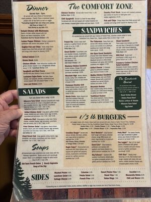Menu photo 1 Crestline Cafe Crestline, CA Menu photo 1 Crestline Cafe Crestline, CA