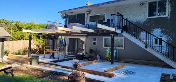 Full Renovation - Deck construction for a residential property in North Vancouver. Full Renovation - Deck construction for a residential property in North Vancouver.