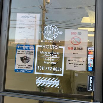 Cloud Lab - Hours 7am-10pm - Vape Shops Near Me - Urban Honolulu, Hawaii Cloud Lab - Hours 7am-10pm - Vape Shops Near Me - Urban Honolulu, Hawaii