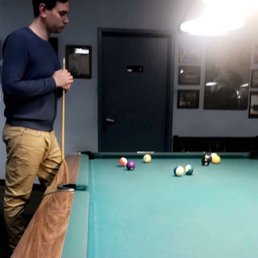 a pool table a pool table