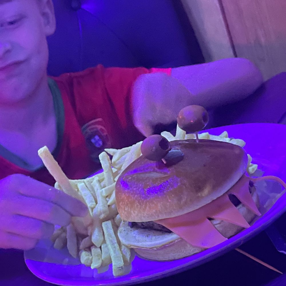 Haunted Castle Cafe - Kids zombie burger... SUPER CUTE! - Seafood Near Me - Plano, Texas Haunted Castle Cafe - Kids zombie burger... SUPER CUTE! - Seafood Near Me - Plano, Texas