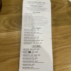 Honey & Fig Cafe & Boutique - Menu