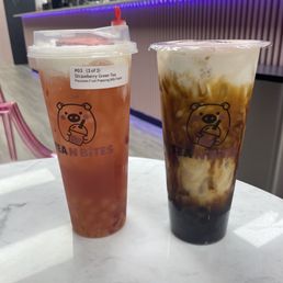 Strawberry Green Tea