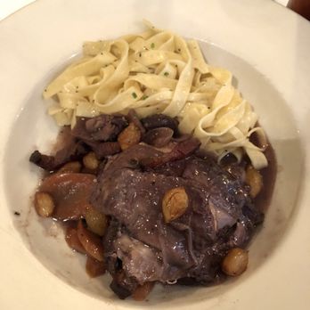 Ma Maison - Chicken Coq Au Vin-- 100x more flavorful than it looks in the pic!! - French Near Me - Boston, Massachusetts Ma Maison - Chicken Coq Au Vin-- 100x more flavorful than it looks in the pic!! - French Near Me - Boston, Massachusetts
