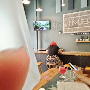 IMBĪB Custom Brews - Me and my dragon fruit weisse slushie! - Brewpubs Near Me - Sparks, Nevada
