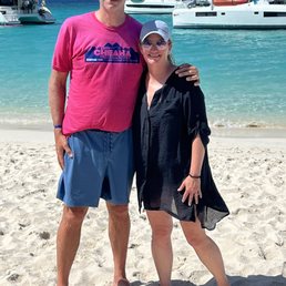 Soggy Dollar - best beach and water clarity in the BVI after 7 days island hopping. Soggy Dollar - best beach and water clarity in the BVI after 7 days island hopping.