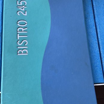 Bistro 245 - Menu Cover - Breakfast & Brunch Near Me - Key West, Florida Bistro 245 - Menu Cover - Breakfast & Brunch Near Me - Key West, Florida
