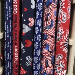 Opelika Sewing Center - 4th of July Fabrics!