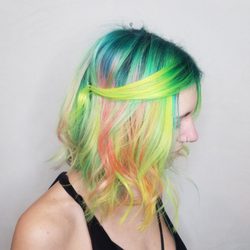 Salon Retro - Neon colors by Molly