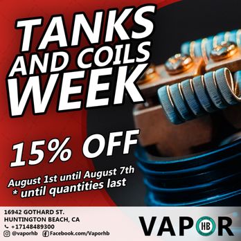 VAPOR HB - Updated May 2026 - 60 Photos & 160 Reviews - 16942 Gothard St, Huntington  Beach, California - Vape Shops - Phone Number
