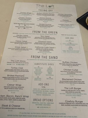 Menu photo 1 The Loft Quincy, MA