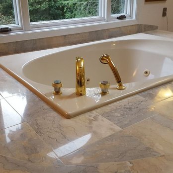 Act One Marble and Tile - Polished marble Jacuzzi tub deck - Refinishing Services Near Me - Watertown, Massachusetts Act One Marble and Tile - Polished marble Jacuzzi tub deck - Refinishing Services Near Me - Watertown, Massachusetts