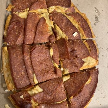 Wine Escape - Chorizo Hummus Flatbread (more like a cracker) - Wine Bars Near Me - New York, New York Wine Escape - Chorizo Hummus Flatbread (more like a cracker) - Wine Bars Near Me - New York, New York