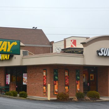 Subway - a subway subway restaurant with a sign for subway subway - Fast Food Near Me - Rutherford College, North Carolina
