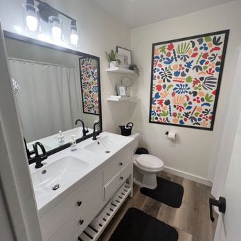 MH Painting & Drywall - After Guest Bath - Drywall Installation & Repair Near Me - Round Rock, Texas