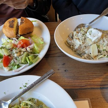 Tree House Cafe - Veg burger, lamb stroganoff, vegetarian pasta - Mediterranean Near Me - Carmel, California Tree House Cafe - Veg burger, lamb stroganoff, vegetarian pasta - Mediterranean Near Me - Carmel, California