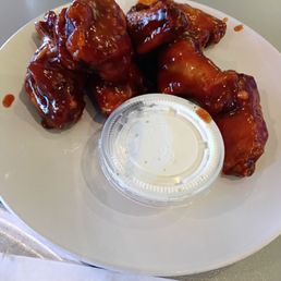 Honey BBQ wings Honey BBQ wings