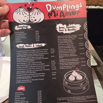 Dumplings Mi Amor - menu - Dim Sum Near Me - Miami, Florida