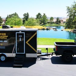 Top Gun Lavish Restrooms - Luxury 7 stall!