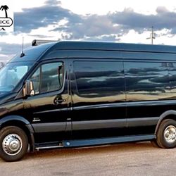 Boyd's Limousine Service - Mercedes Sprinter Vans - Coach or Limo seating.