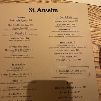 St. Anselm - Steakhouses Near Me - Washington, DC, District of Columbia