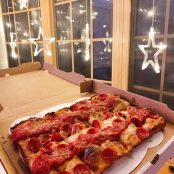 Flour Girl and Flame - Detroit-style pepperoni cheese pizza - Pizza Near Me - West Allis, Wisconsin