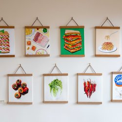 Parchment Paper - Food prints by independent artists.