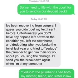 Boulder Ridge Villas - Text from the property manager
