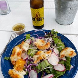 Grilled Key West Pink Shrimp Salad