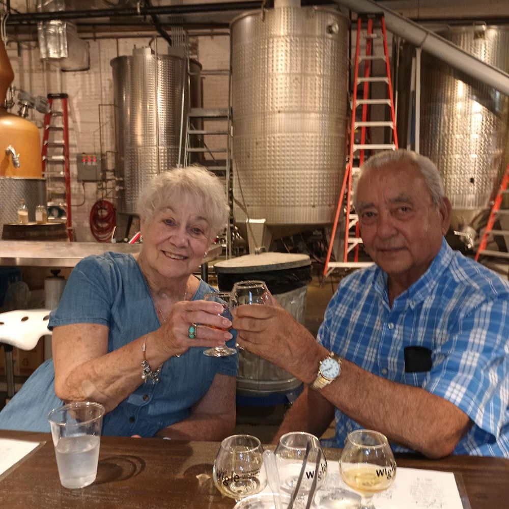 Wigle Whiskey - Mom and Dad at the tasting - Beer, Wine & Spirits Near Me - Pittsburgh, Pennsylvania Wigle Whiskey - Mom and Dad at the tasting - Beer, Wine & Spirits Near Me - Pittsburgh, Pennsylvania
