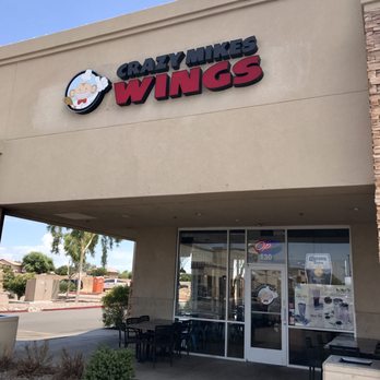 Crazy Mike's Wings - Outside of shop. - Chicken Wings Near Me - Glendale, Arizona Crazy Mike's Wings - Outside of shop. - Chicken Wings Near Me - Glendale, Arizona