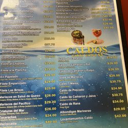 Brisas de Michoacan - Updated menu