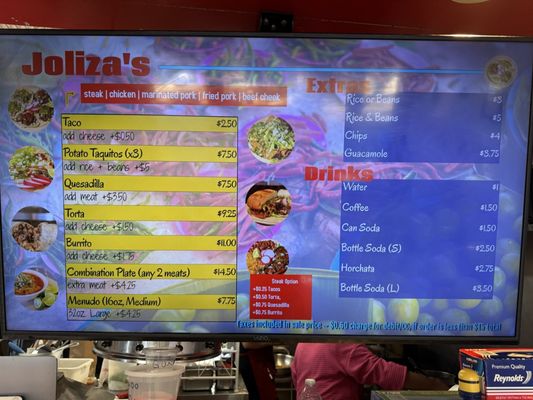 Menu photo 5 Joliza's Tacos Long Beach, CA