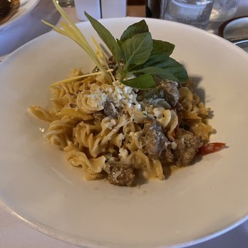 Hukilau Lanai - The special: Chorizo & pasta (all homemade) - Seafood Near Me - Kapaa, Hawaii