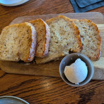 Root Cellar Cafe - Get the bread starter! So worth it! - Breakfast & Brunch Near Me - New Braunfels, Texas