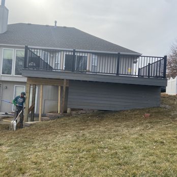 All Weather Decks - Deck in progress. - Masonry/Concrete Near Me - Kansas City, Kansas All Weather Decks - Deck in progress. - Masonry/Concrete Near Me - Kansas City, Kansas
