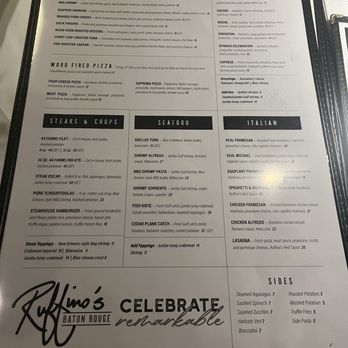 Ruffino's - Italian Near Me - Baton Rouge, Louisiana Ruffino's - Italian Near Me - Baton Rouge, Louisiana