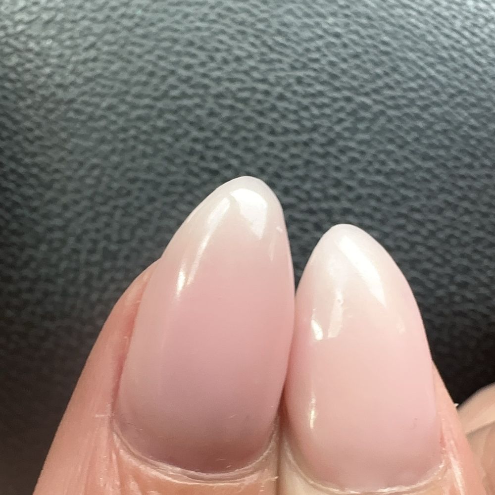 Paradise Total Spa & Nails - my thumbs side by side - Nail Salons Near Me - Randolph, New Jersey